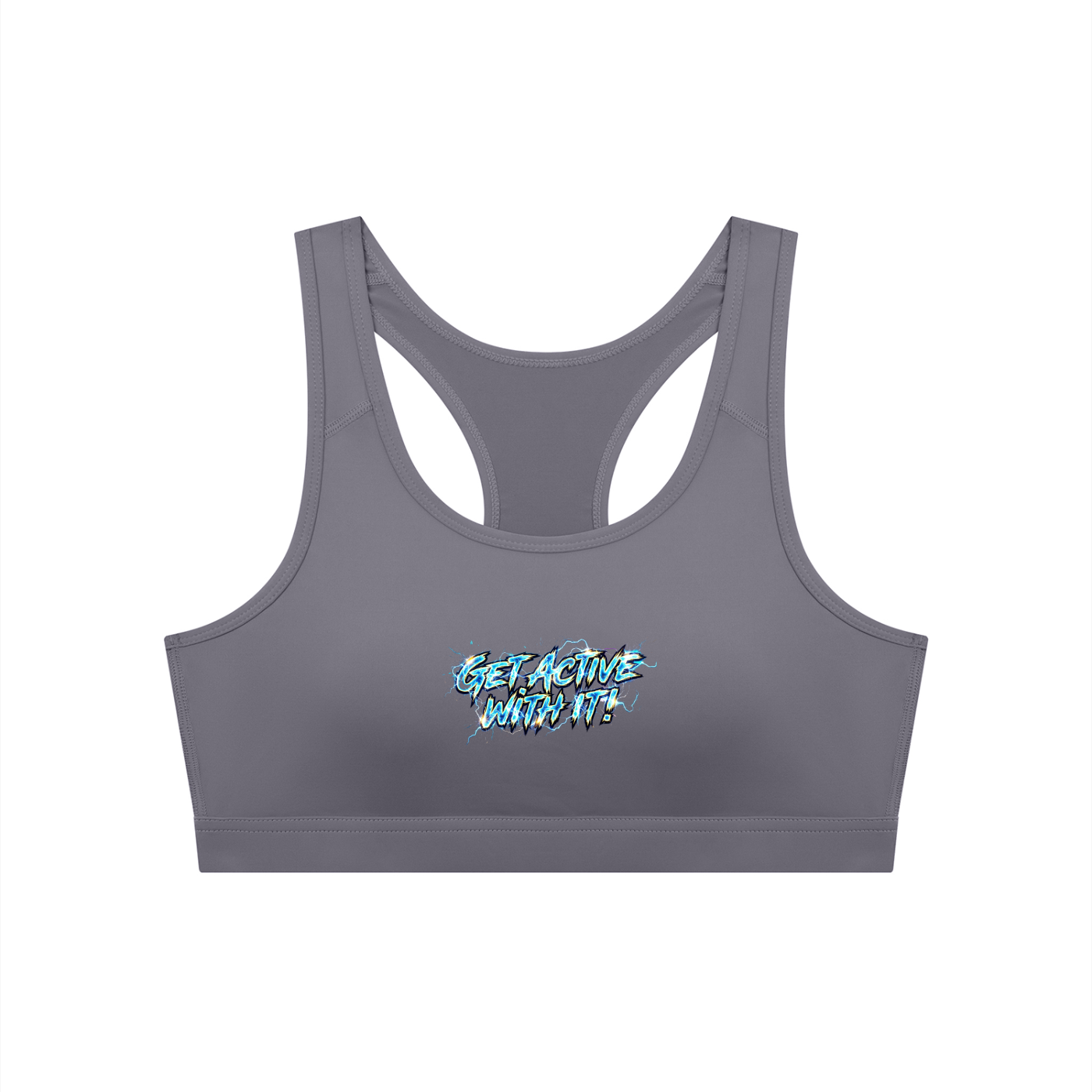 Get Active Women's Cropped Sports Bra (7 colors)