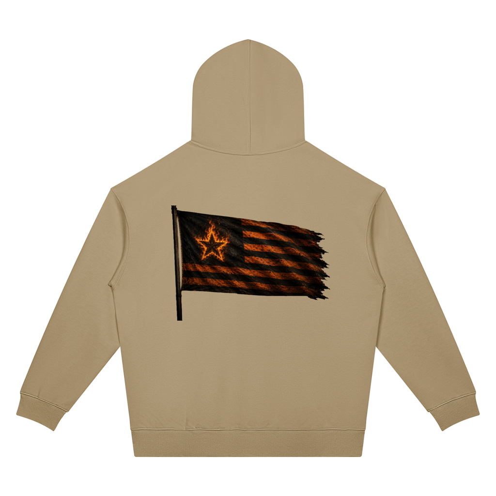Mega Nation Flag Unisex Oversized Drop Shoulder Hoodie (7 colors)
