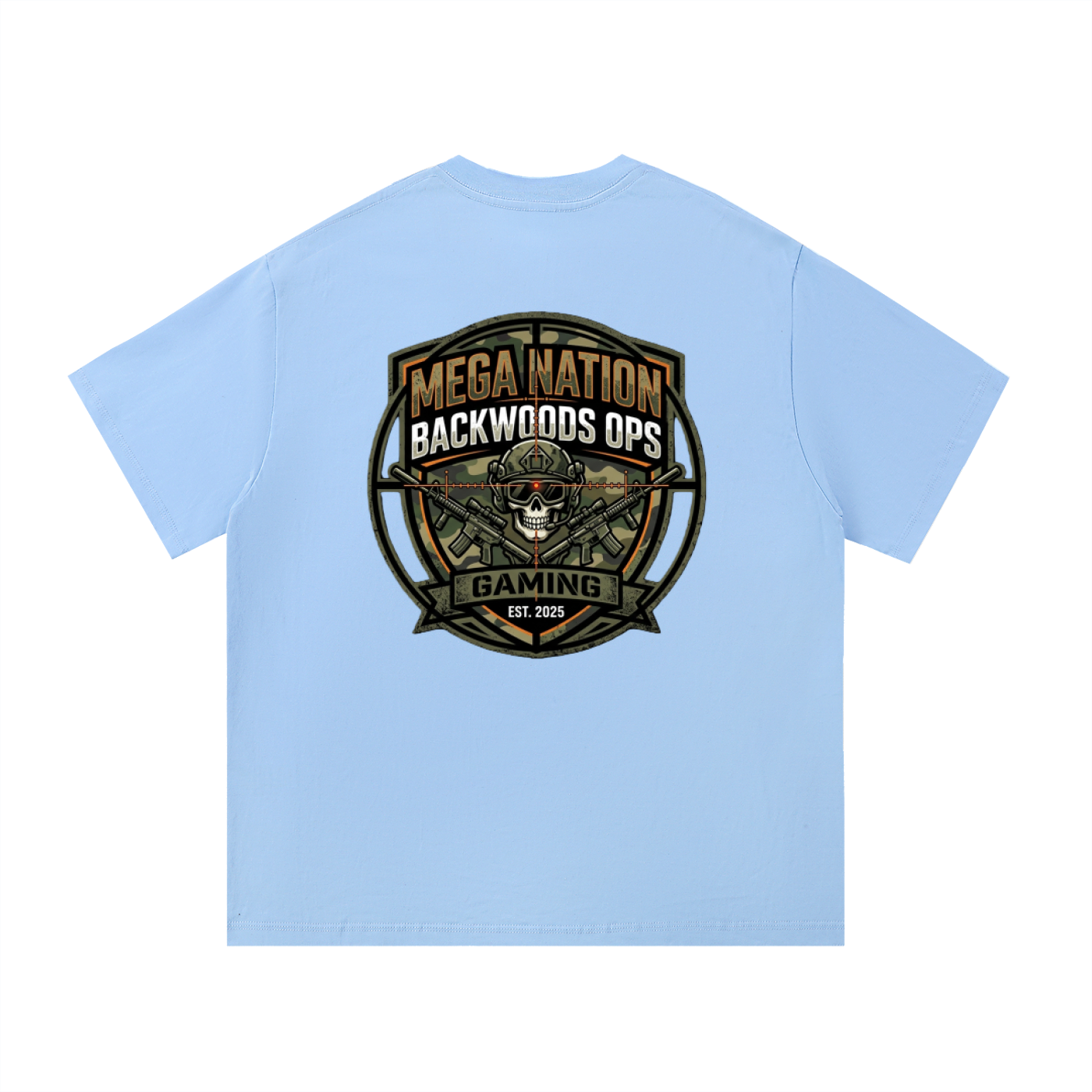 MNA Backwoods OPS (Front and Back Logo) T-Shirt (10 colors)