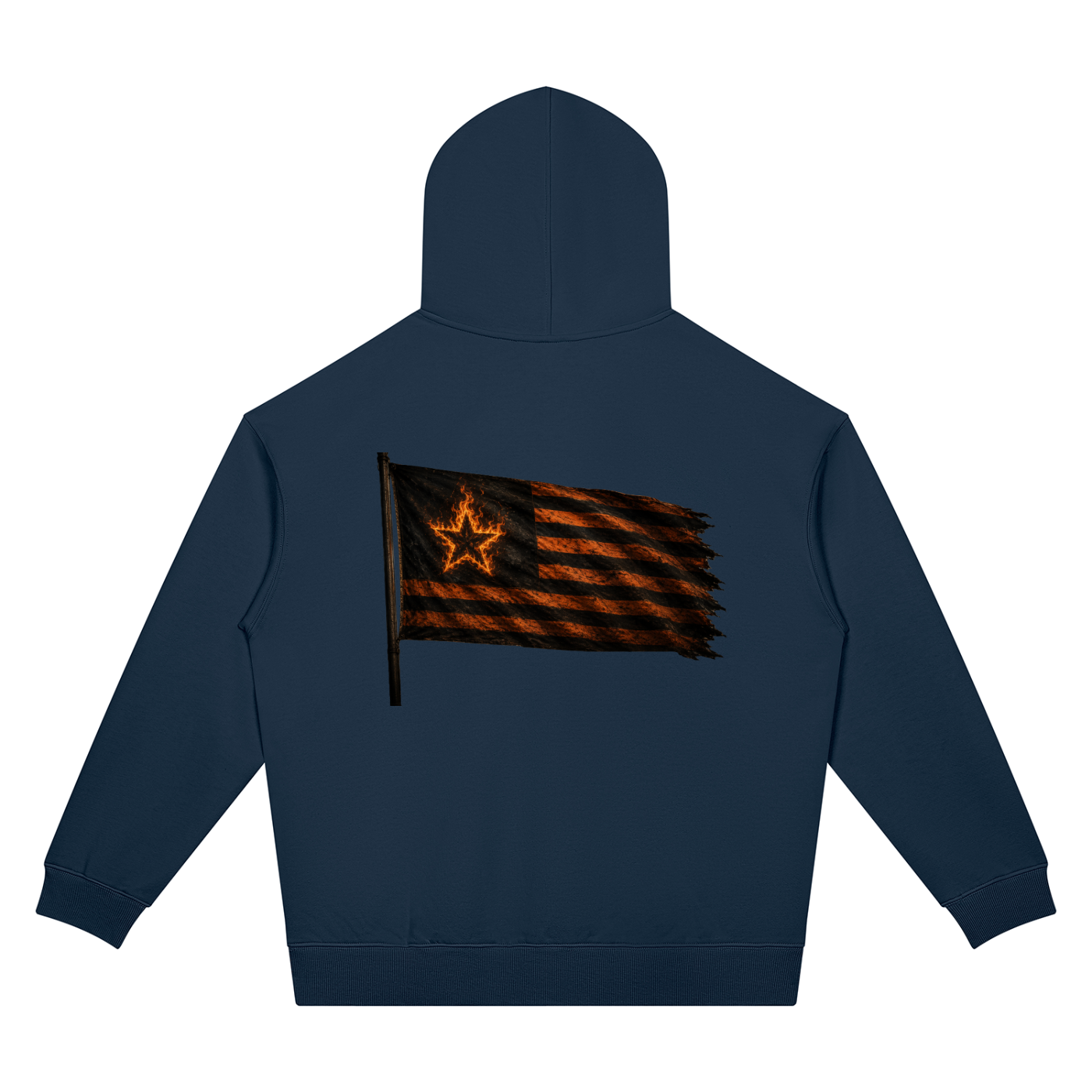 Mega Nation Flag Unisex Oversized Drop Shoulder Hoodie (7 colors)