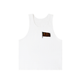 Mega Nation Flag (Front & Back Logo) Unisex Loose Tank Top (2 colors)