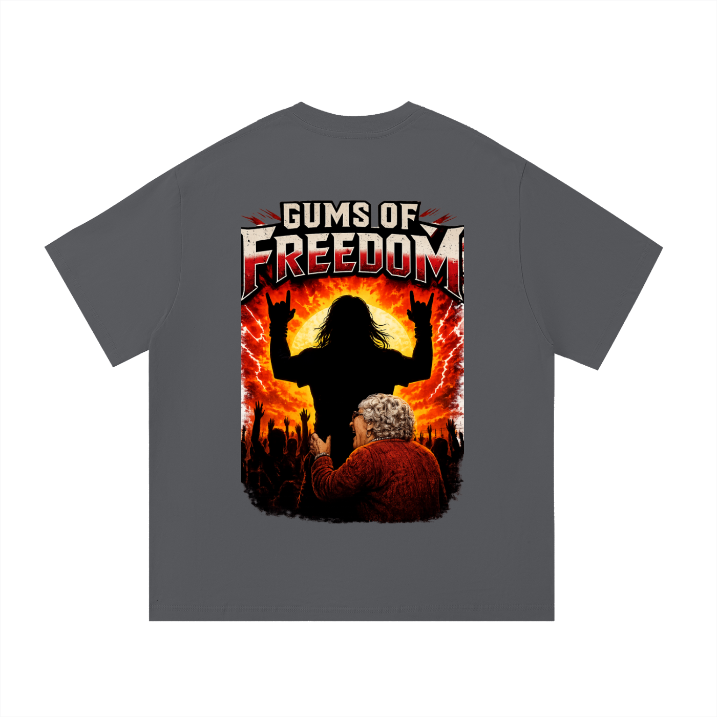 MNA Gums of Freedom v2 (Front and Back Logo) T-Shirt (6 colors)