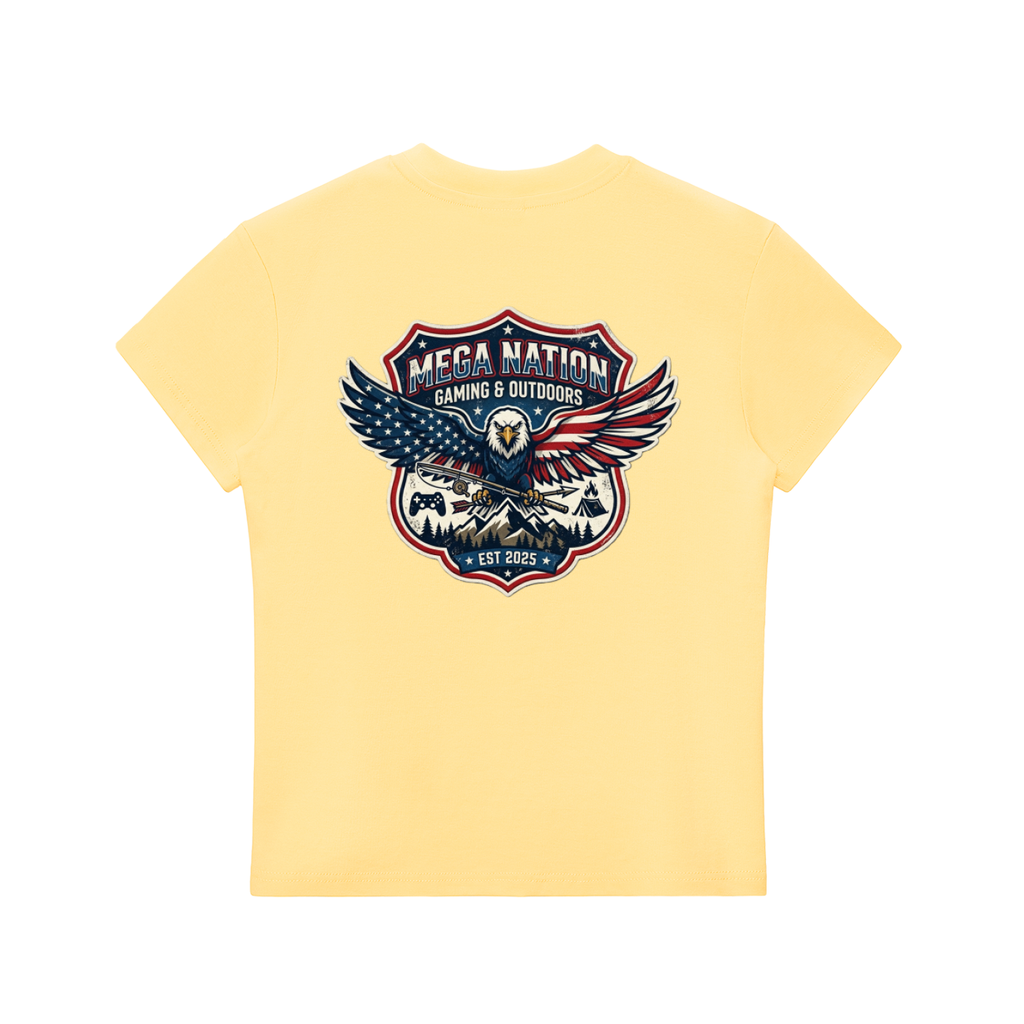 MNA Eagle Gaming & Outdoors (Front and Back Logo) T-Shirt (7 colors)