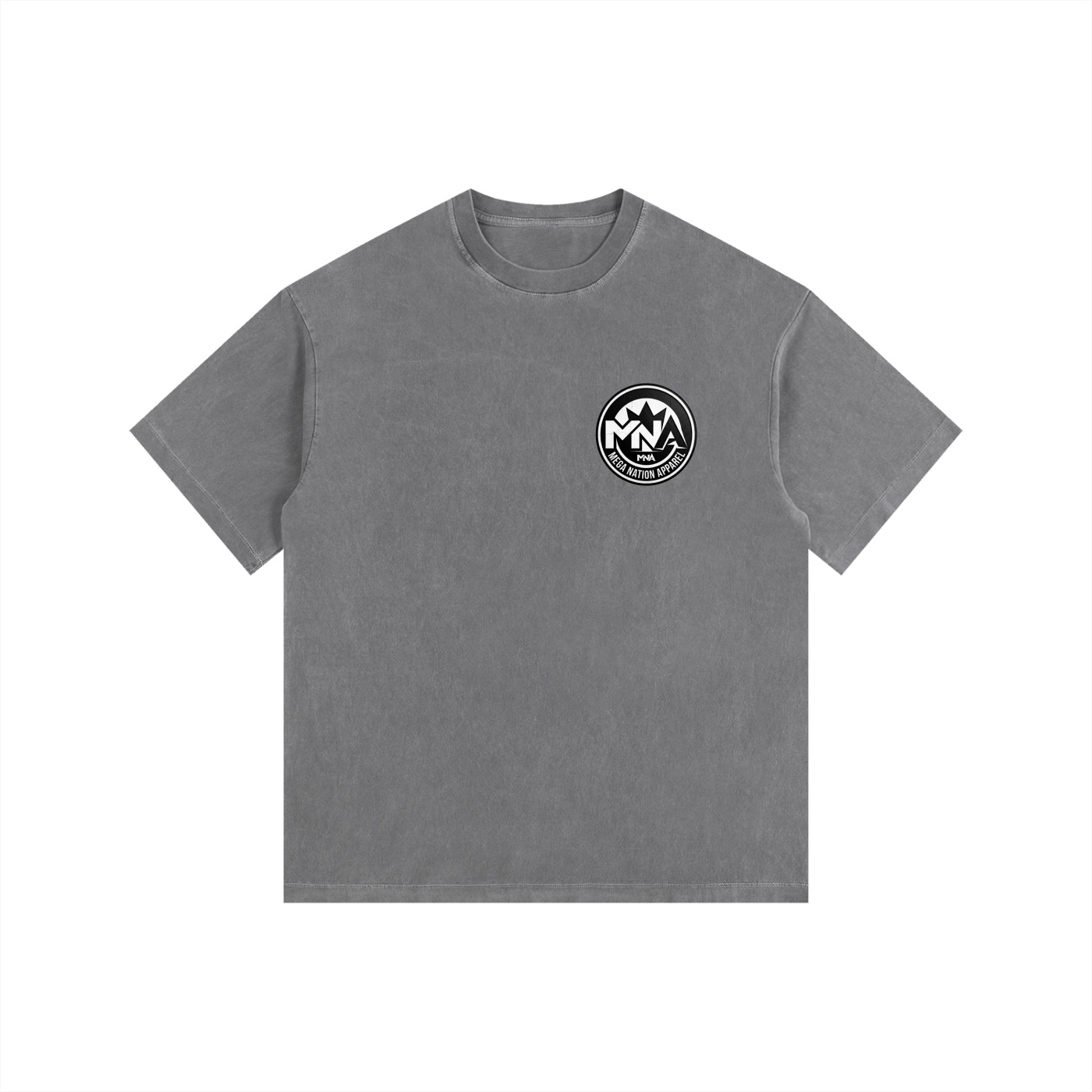 MNA Gaming & Outdoors 2 (Front and Back Logo) Oversized Cotton T-Shirt (8 colors)