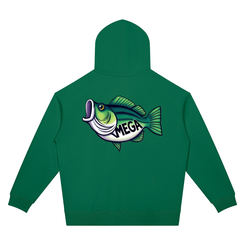 Mega Bass Unisex Oversized Drop Shoulder Hoodie (7 colors)