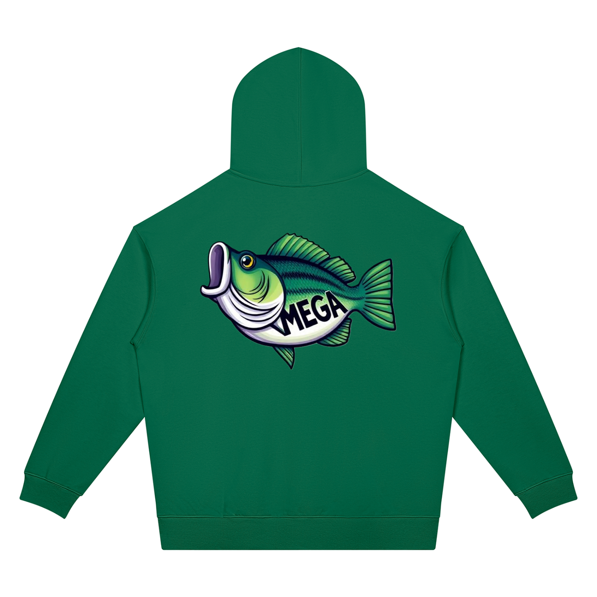 Mega Bass Unisex Oversized Drop Shoulder Hoodie (7 colors)