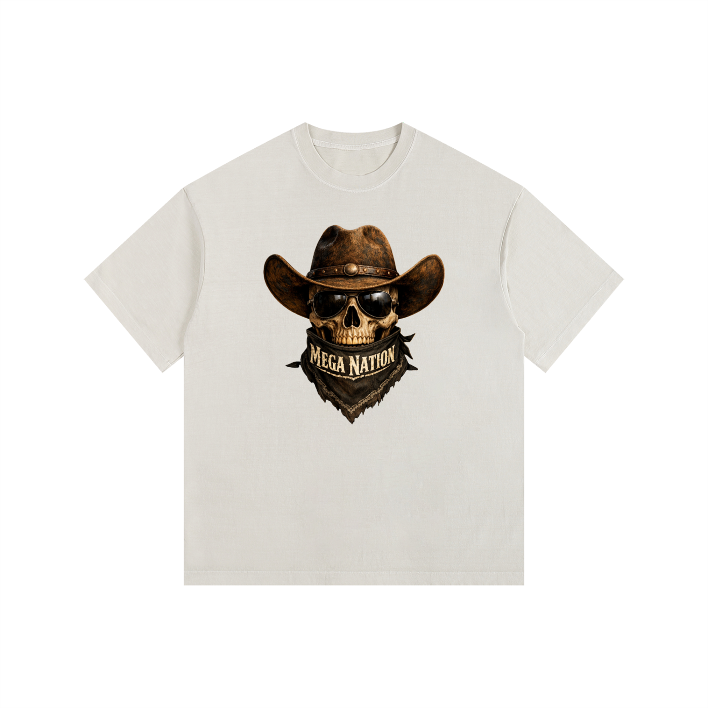 Mega Nation Outlaw Oversized Cotton T-Shirt (11 colors)