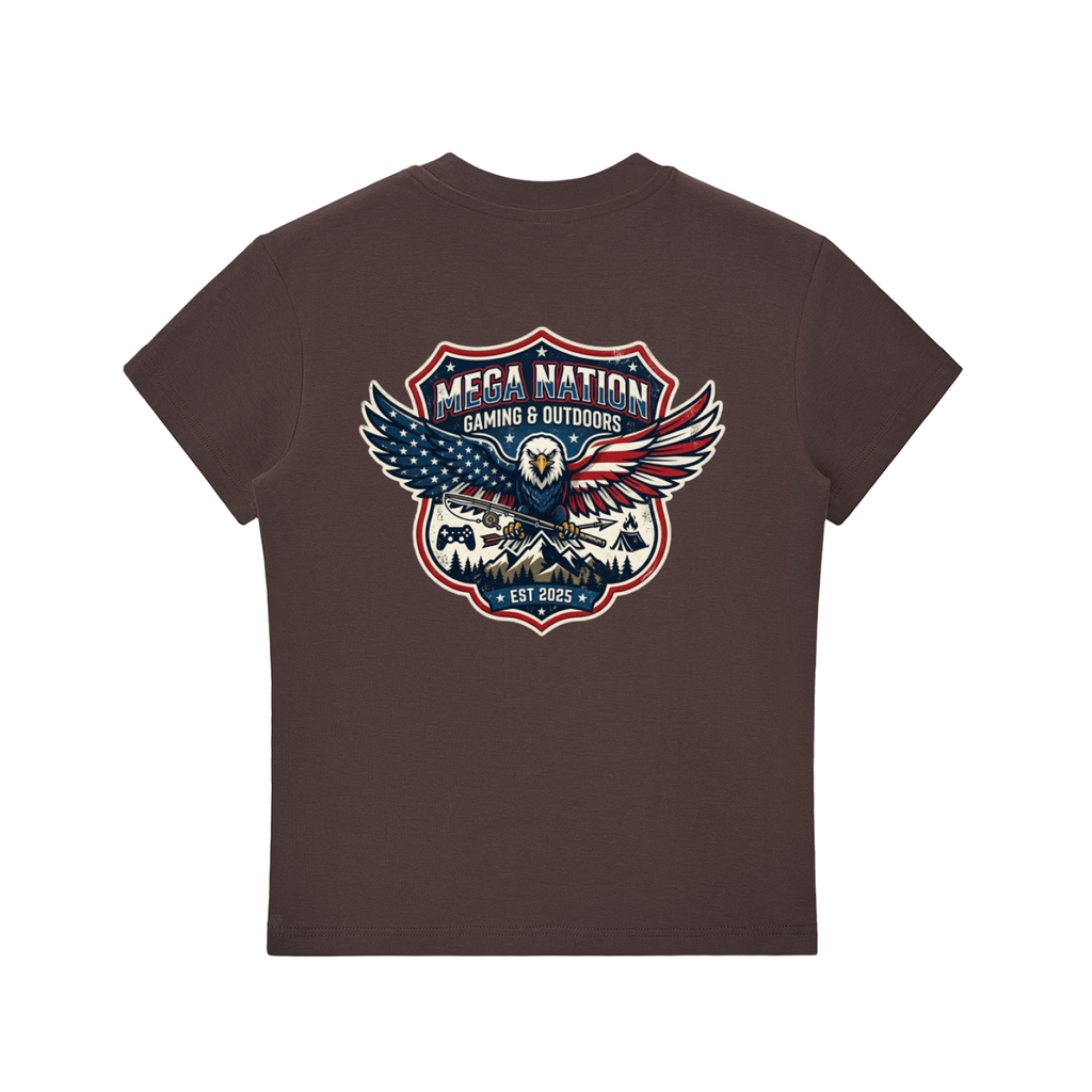 MNA Eagle Gaming & Outdoors (Front and Back Logo) T-Shirt (7 colors)