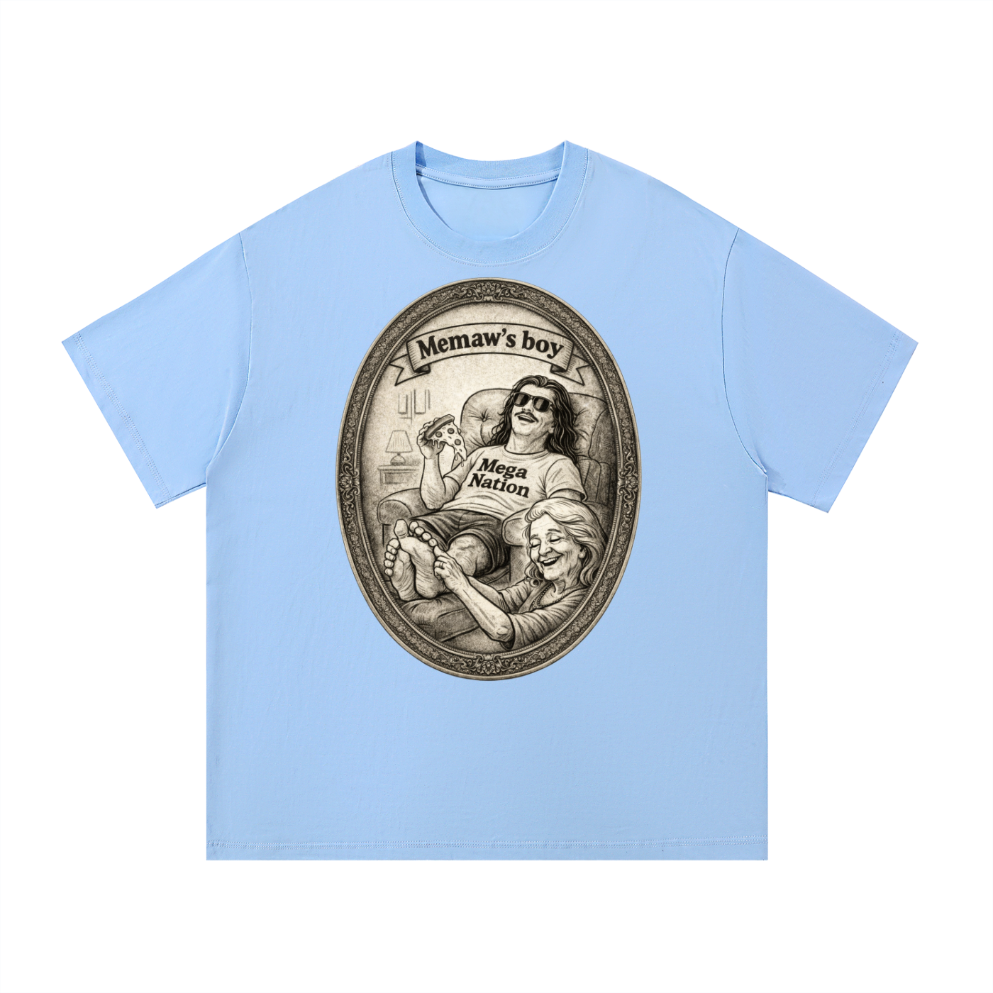 Mega Nation Memaw's Boy T-Shirt (10 colors)