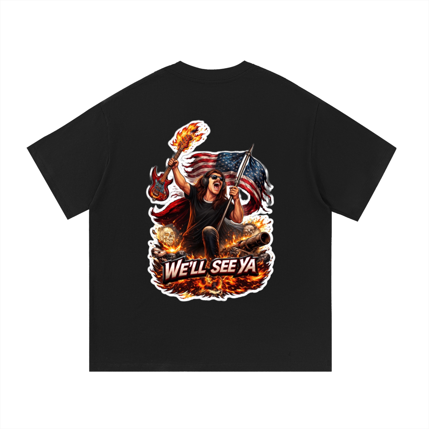 MNA We'll See Ya (Front and Back Logo) T-Shirt (10 colors)
