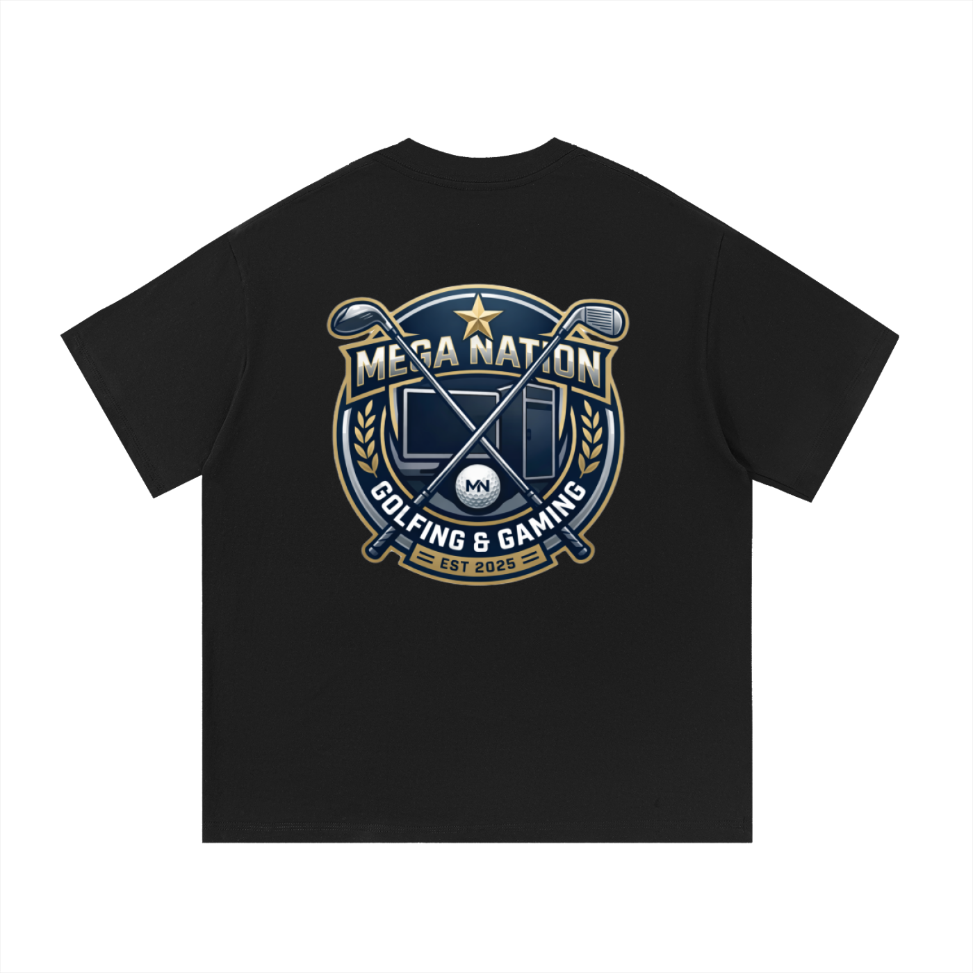 MNA Golf & Gaming (Front and Back Logo) T-Shirt (10 colors)