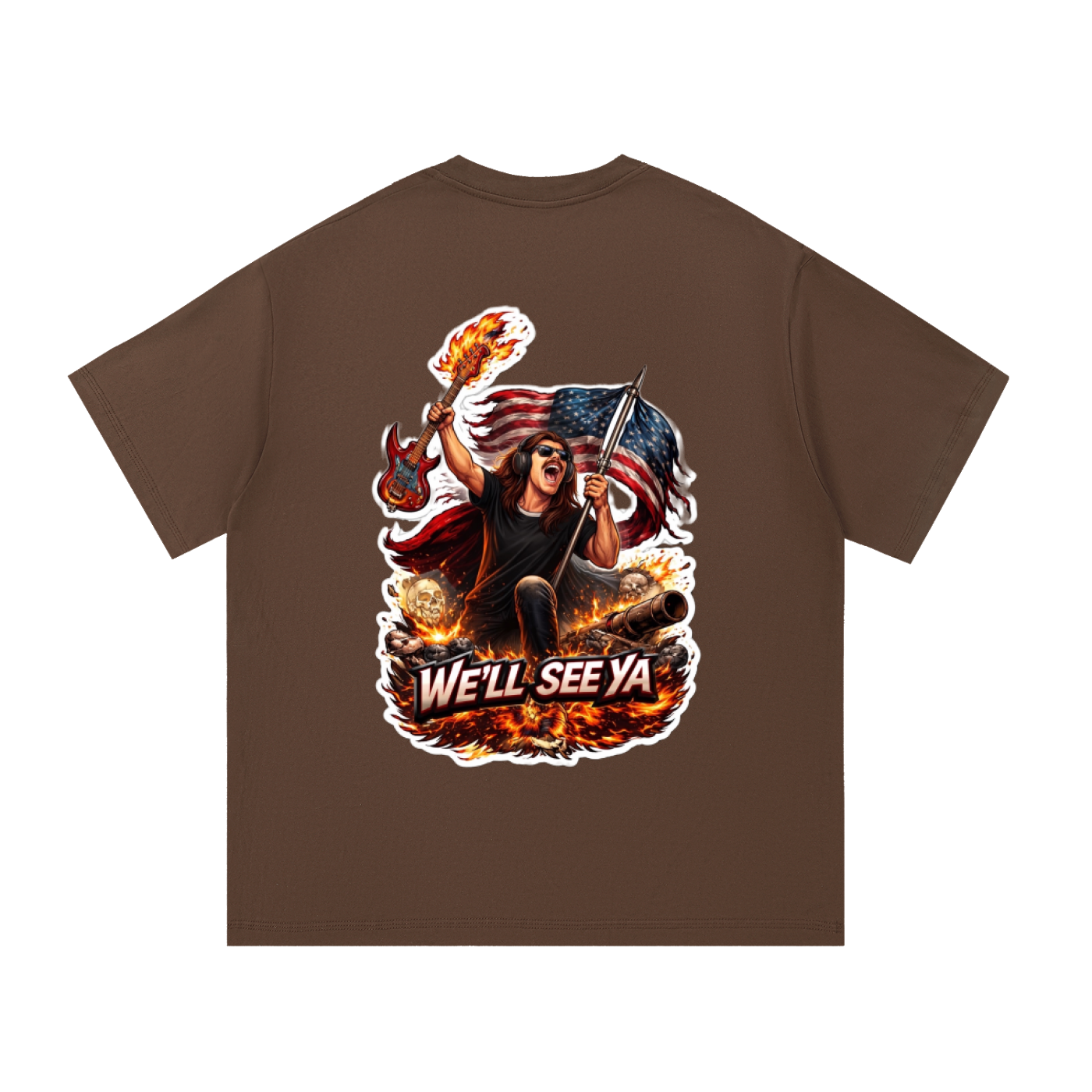 MNA We'll See Ya (Front and Back Logo) T-Shirt (10 colors)