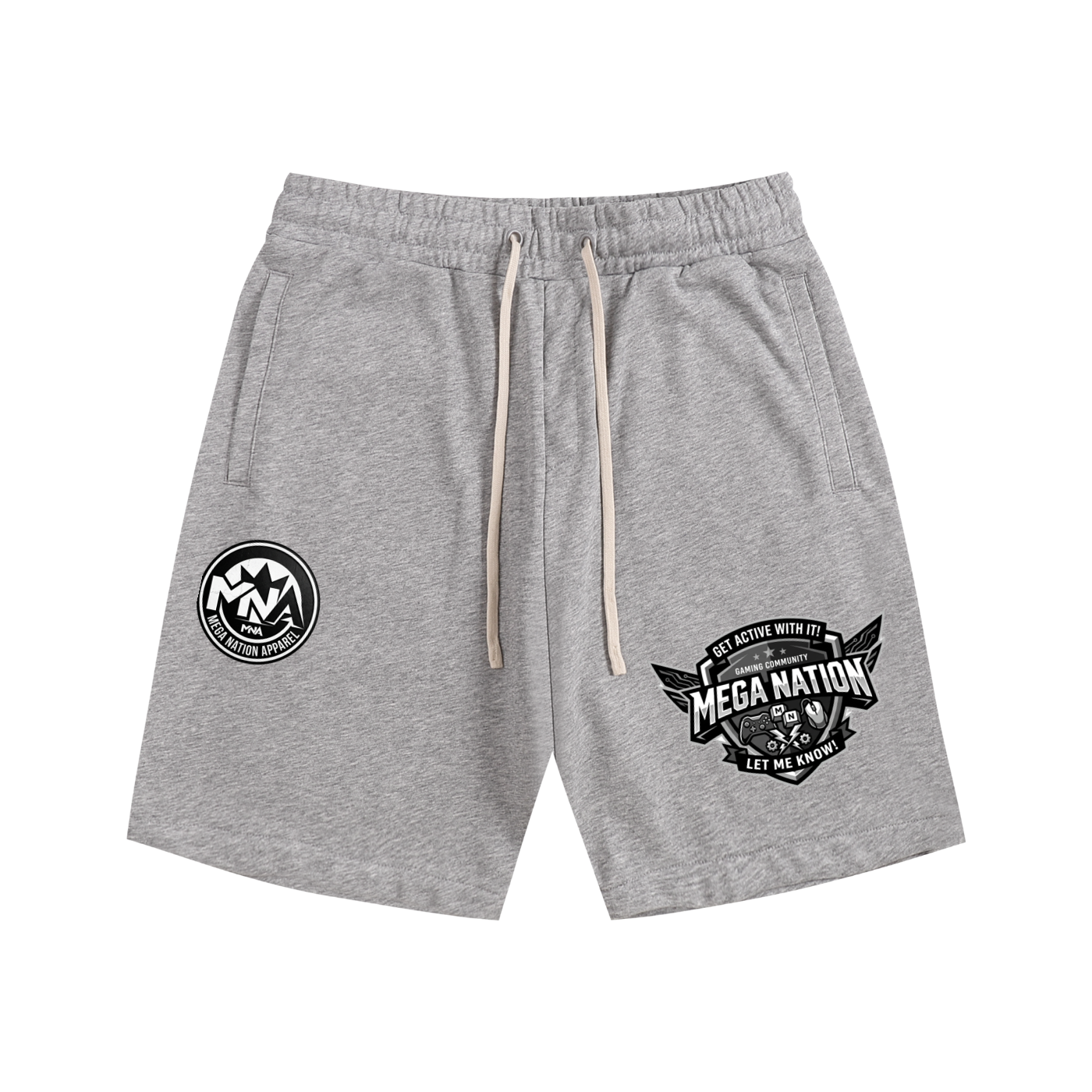 Mega Nation Gaming Community Essential Cotton Shorts (6 colors)