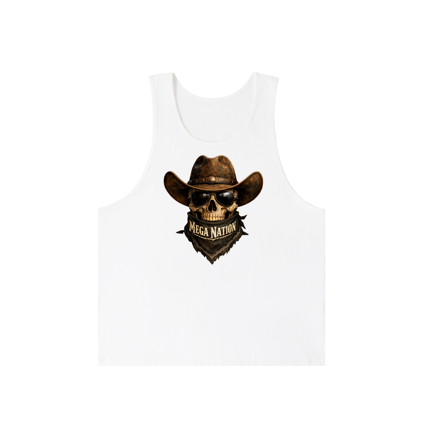 Mega Nation Outlaw Loose Fit Tank Top (2 colors)