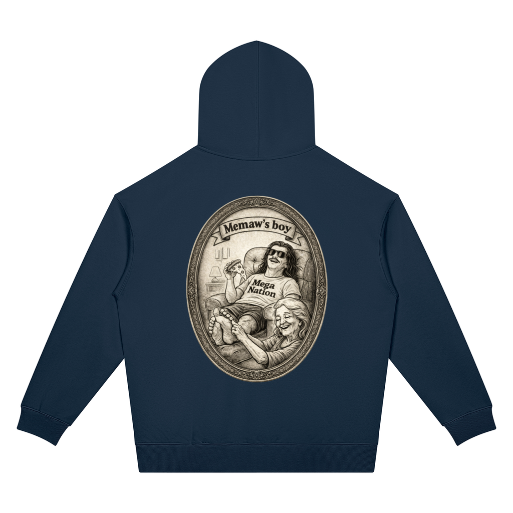 Memaw's Boy Unisex Oversized Drop Shoulder Hoodie (7 colors)