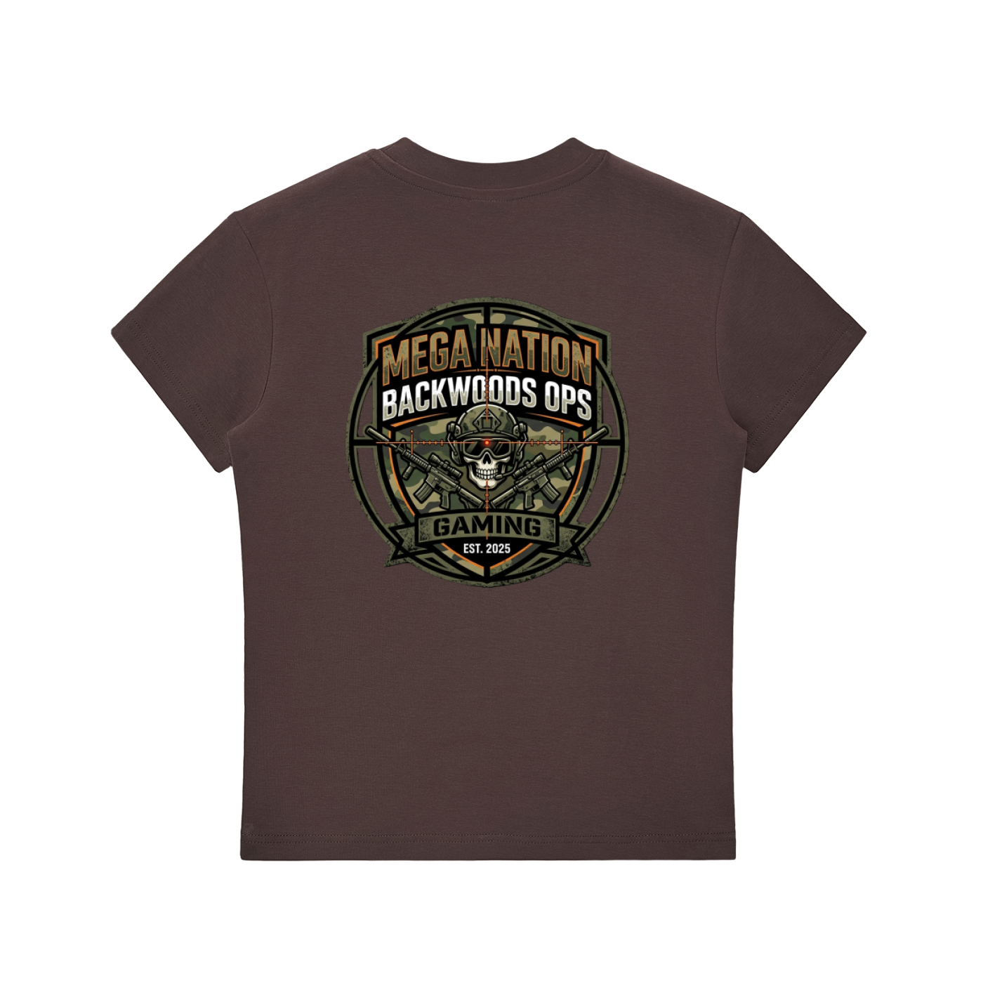 MNA Backwoods OPS (Front and Back Logo) T-Shirt (7 colors)