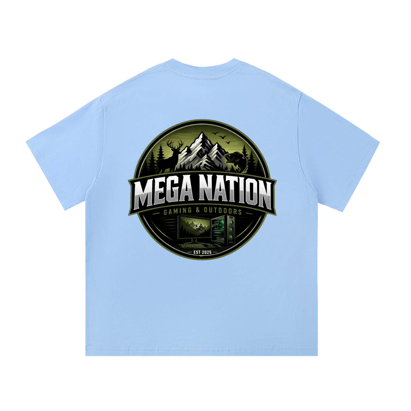 MNA Gaming & Outdoors (Front and Back Logo) T-Shirt (10 colors)