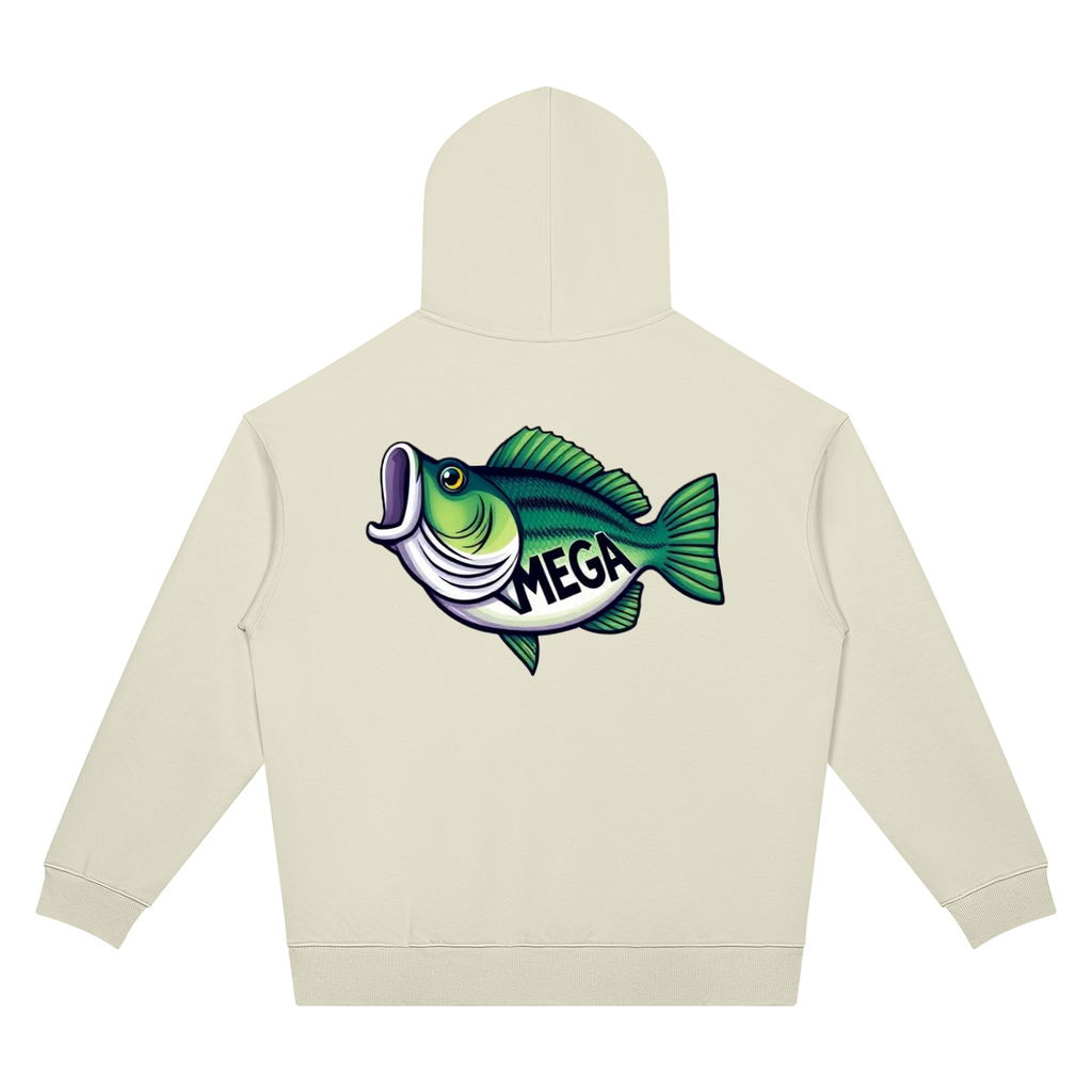 Mega Bass Unisex Oversized Drop Shoulder Hoodie (7 colors)