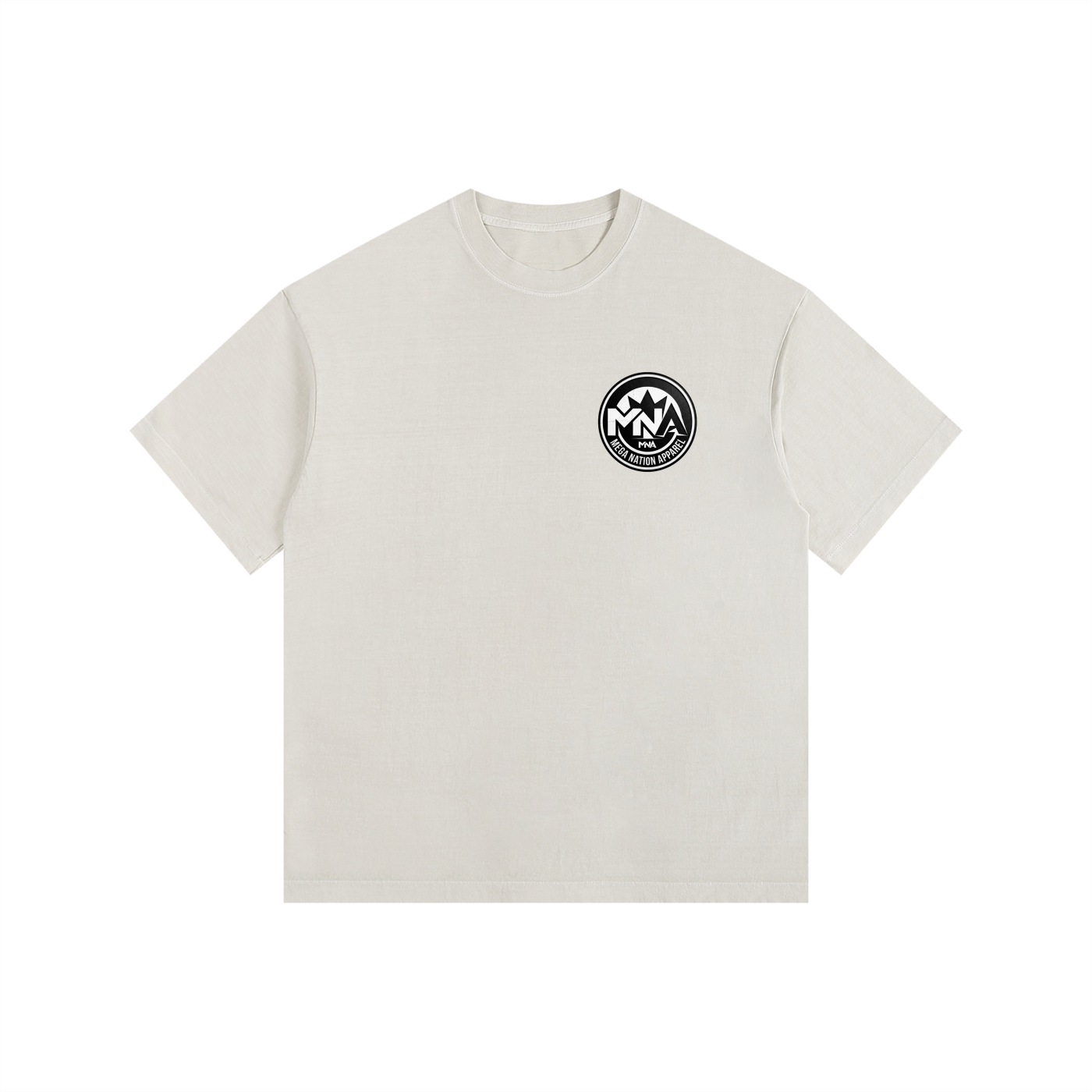 MNA Gaming & Outdoors (Front and Back Logo) Oversized Cotton T-Shirt (8 colors)
