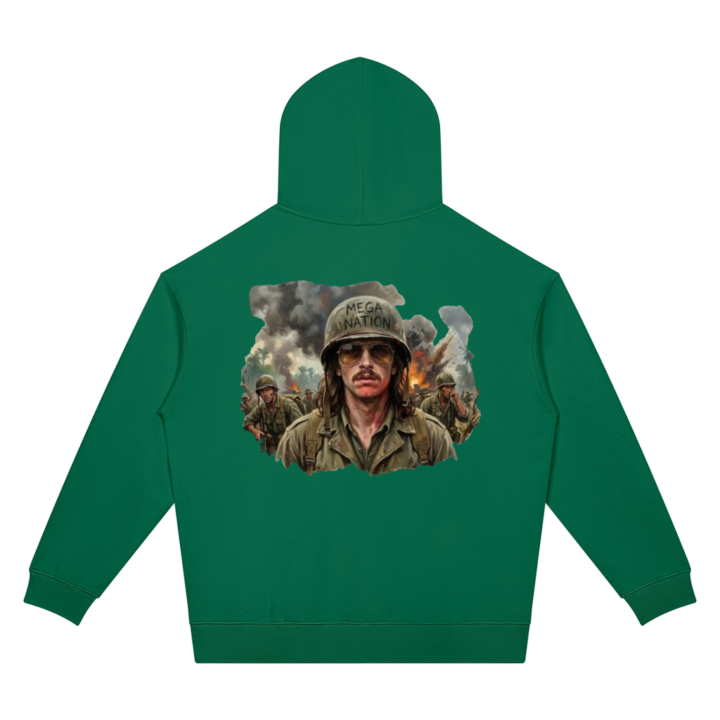 Mega Nation War Stories Unisex Oversized Drop Shoulder Hoodie (7 colors)