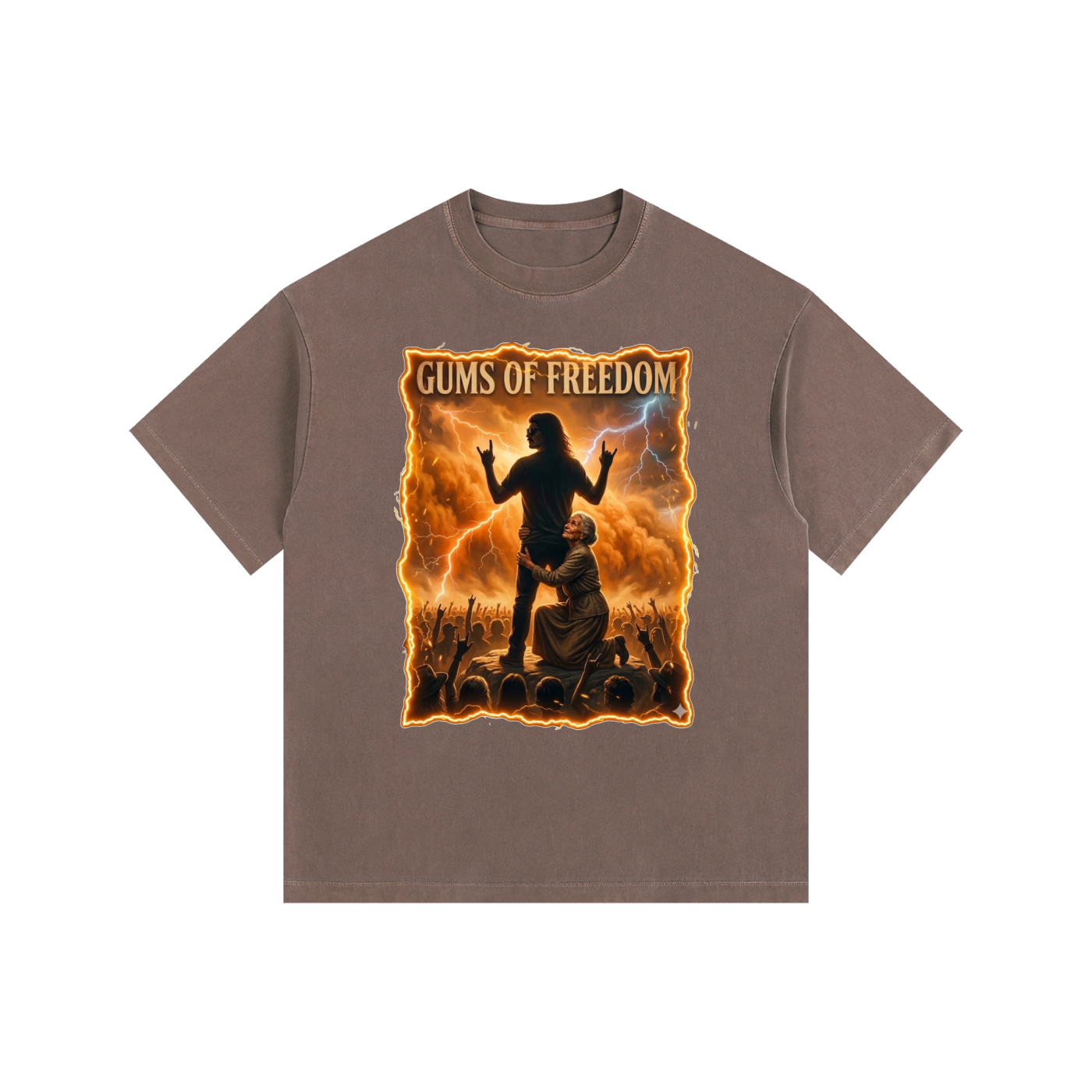Gums of Freedom Oversized Cotton T-Shirt (7 colors)
