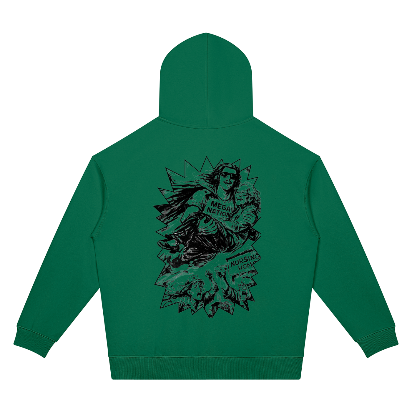 Memaw's Hero Unisex Oversized Drop Shoulder Hoodie (4 colors)