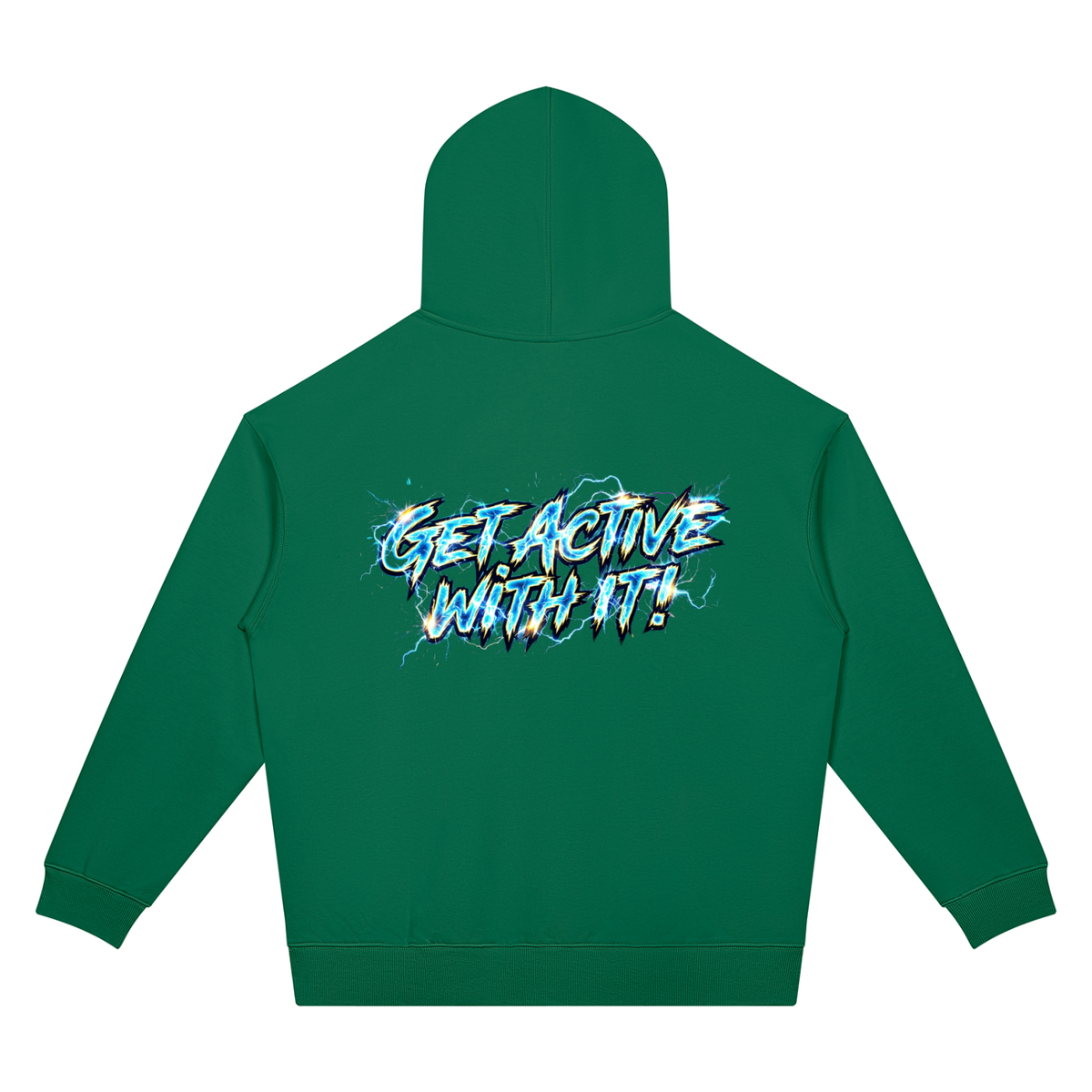 Get Active With it Unisex Oversized Drop Shoulder Hoodie (7 colors)