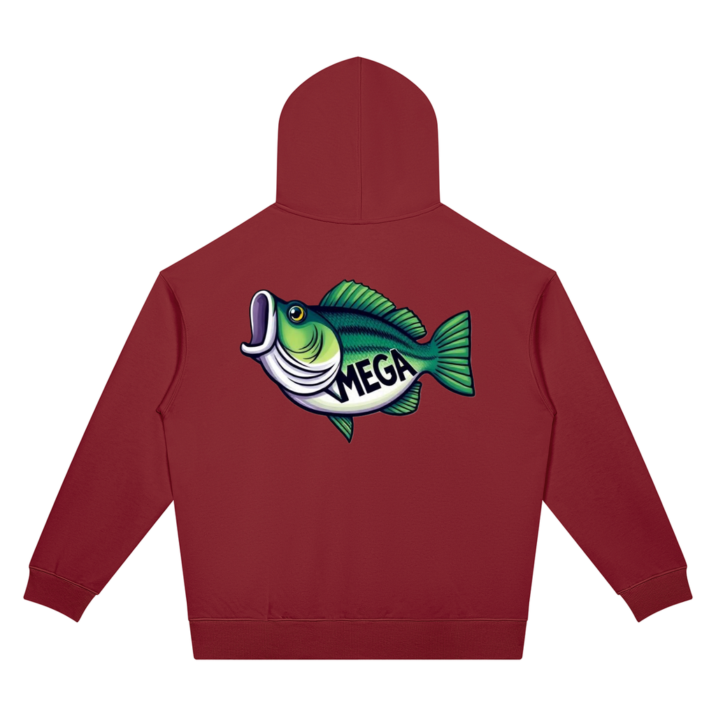 Mega Bass Unisex Oversized Drop Shoulder Hoodie (7 colors)