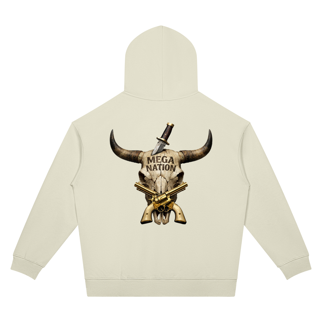 Mega Nation Longhorn Golden Revolvers Unisex Oversized Drop Shoulder Hoodie (7 colors)