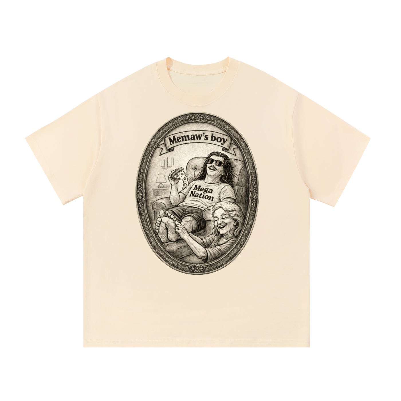 Mega Nation Memaw's Boy T-Shirt (10 colors)