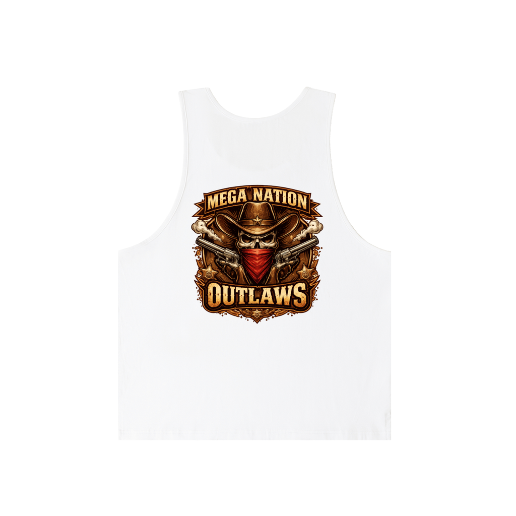 MNA Outlaws (Front and Back Logo) Loose Fit Tank Top (2 colors)