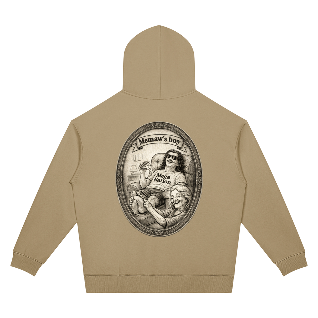 Memaw's Boy Unisex Oversized Drop Shoulder Hoodie (7 colors)