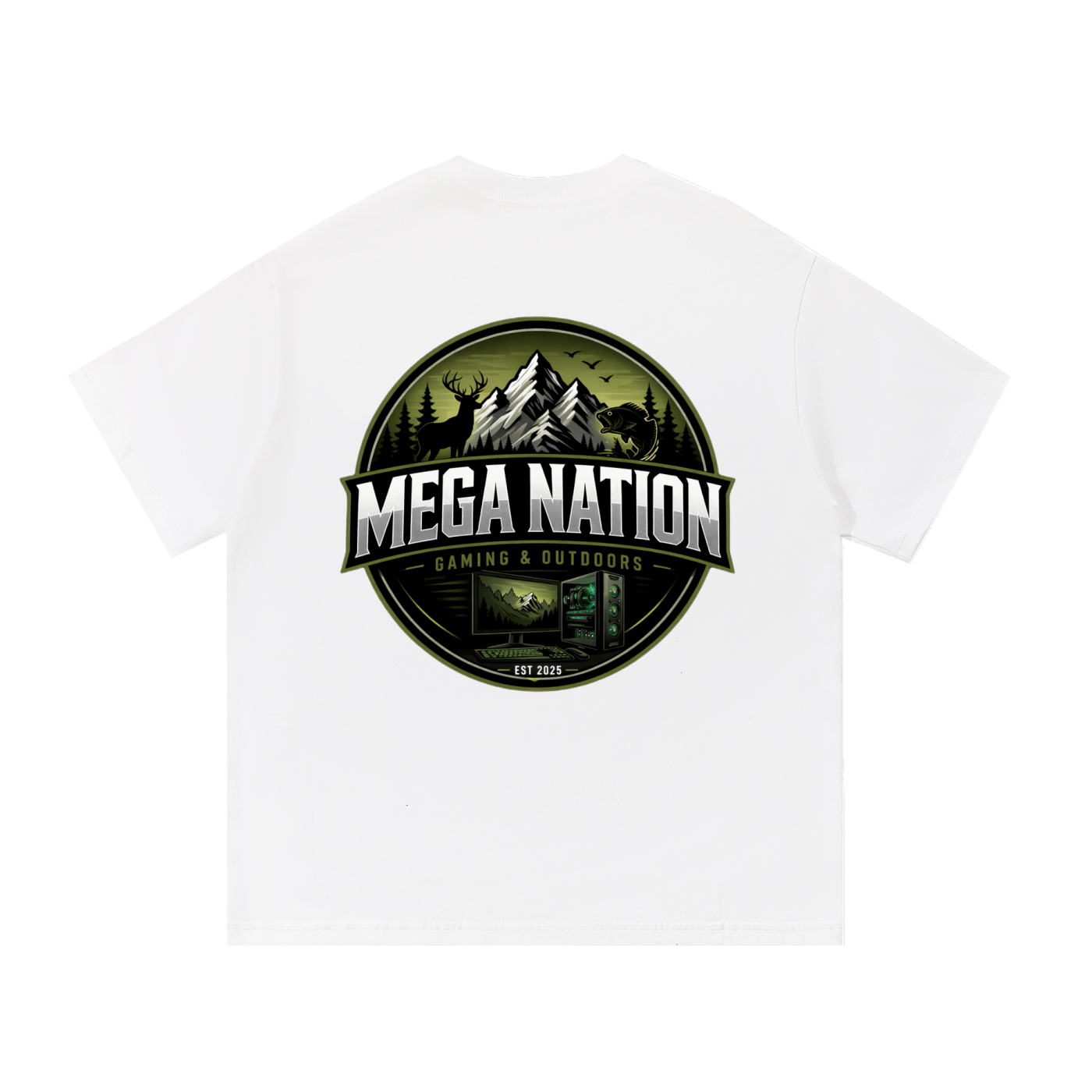 MNA Gaming & Outdoors (Front and Back Logo) T-Shirt (10 colors)
