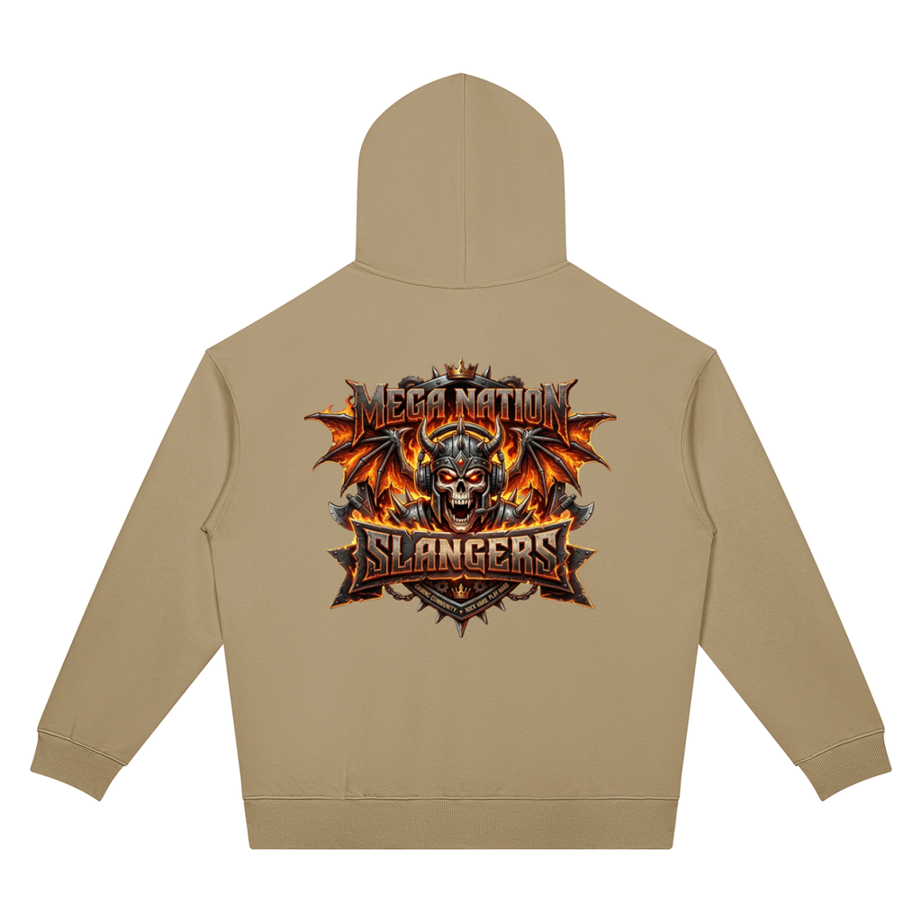 Slangers Unisex Oversized Drop Shoulder Hoodie (7 colors)