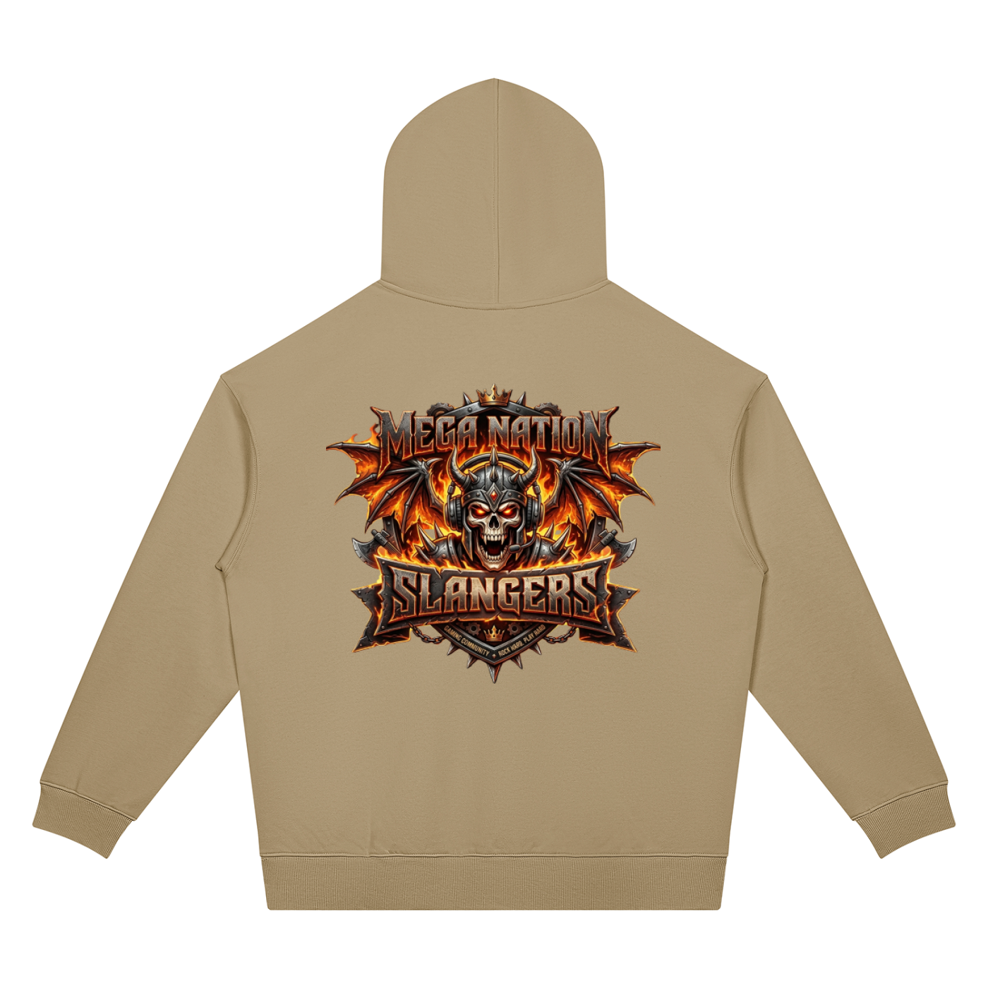 Slangers Unisex Oversized Drop Shoulder Hoodie (7 colors)