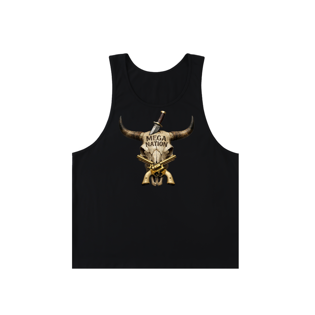 Mega Nation Longhorn Loose Fit Tank Top (2 colors)