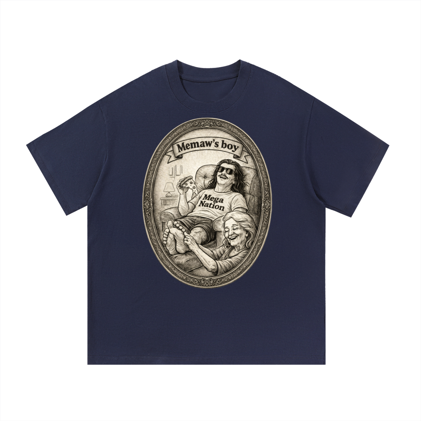 Mega Nation Memaw's Boy T-Shirt (10 colors)