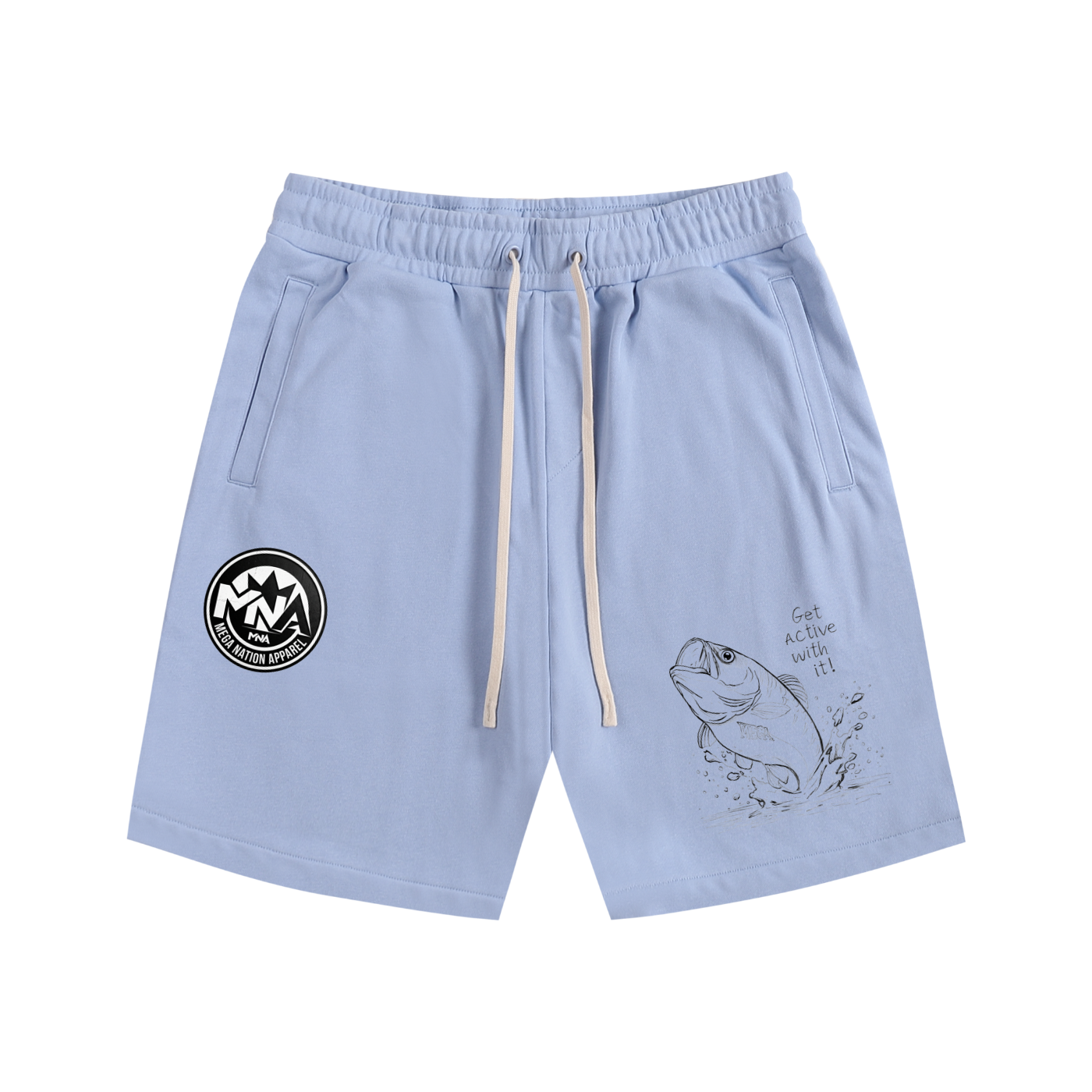 MNA Get Active Bass Essential Cotton Shorts (4 colors)