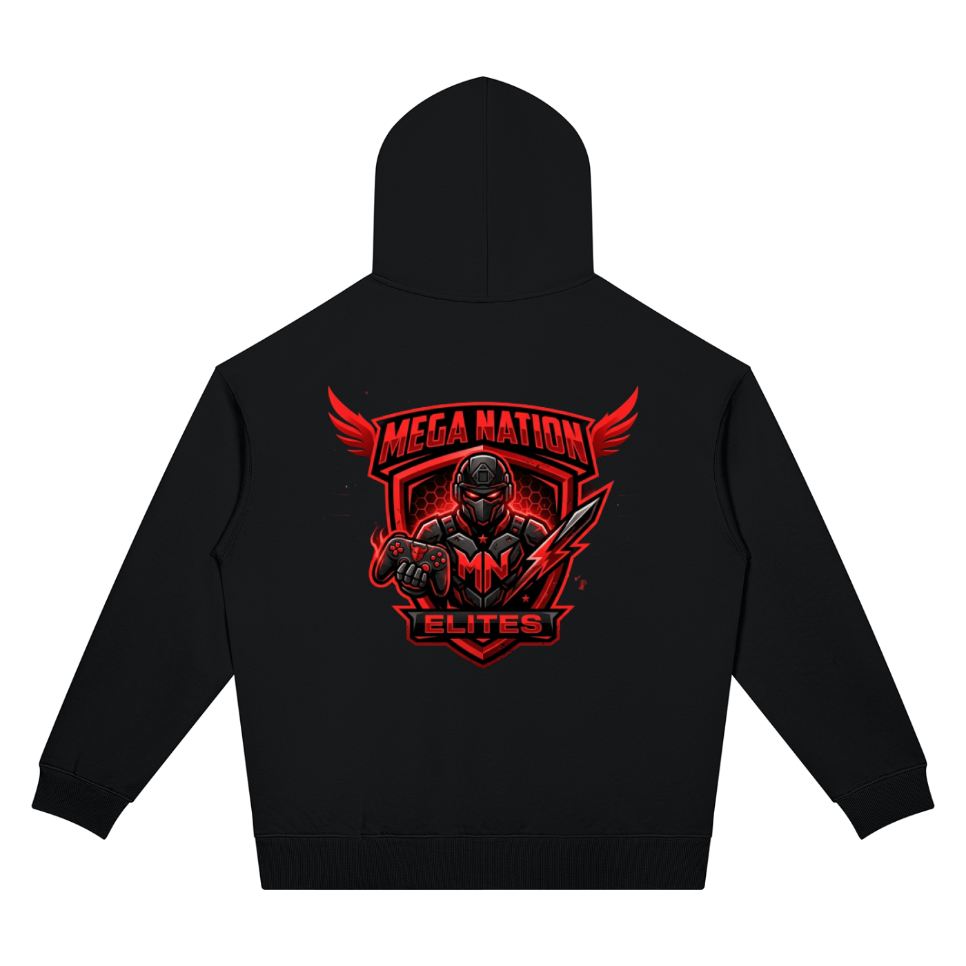 Mega Nation Elites Unisex Oversized Drop Shoulder Hoodie (7 colors)