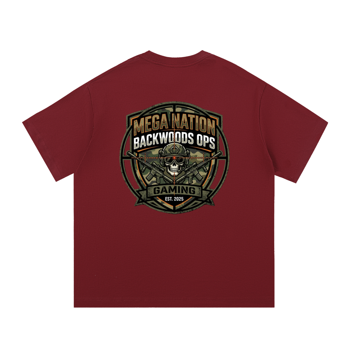 MNA Backwoods OPS (Front and Back Logo) T-Shirt (10 colors)