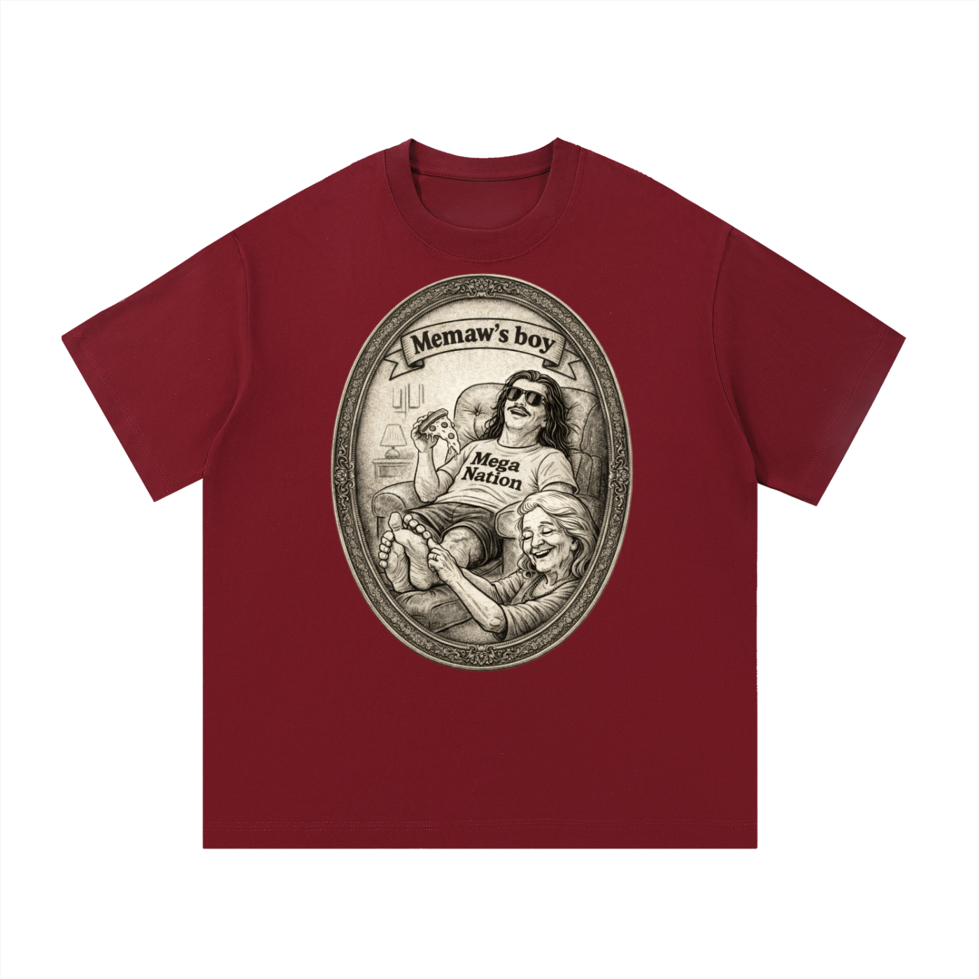 Mega Nation Memaw's Boy T-Shirt (10 colors)