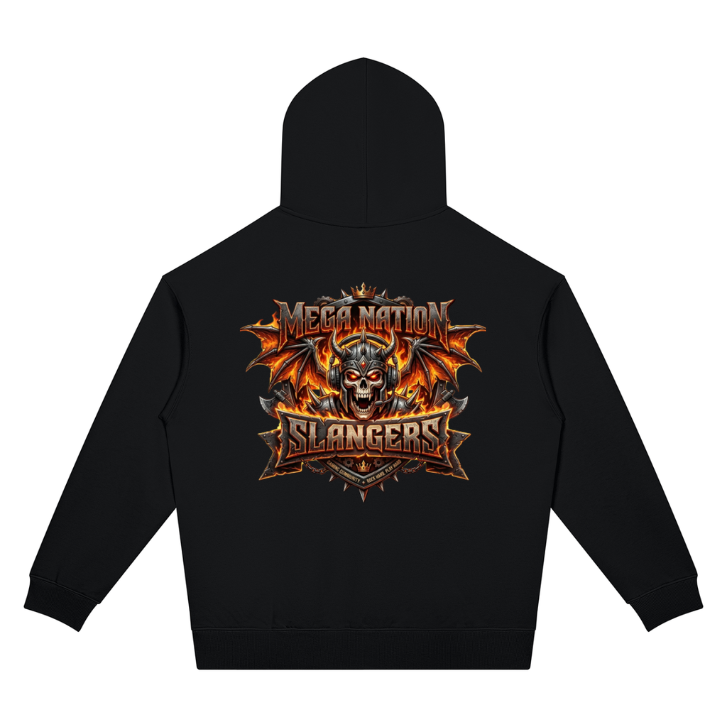 Slangers Unisex Oversized Drop Shoulder Hoodie (7 colors)