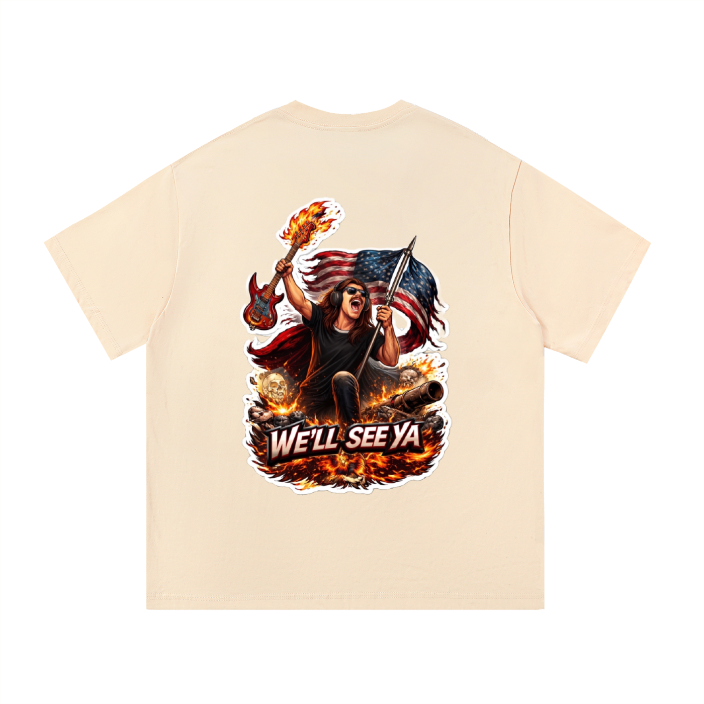 MNA We'll See Ya (Front and Back Logo) T-Shirt (10 colors)