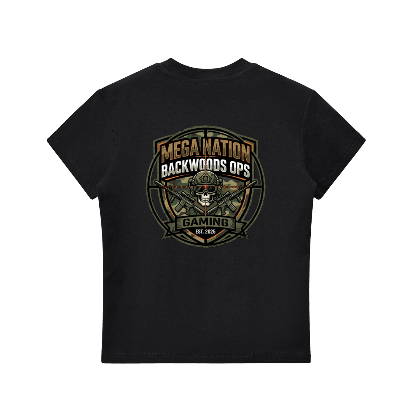 MNA Backwoods OPS (Front and Back Logo) T-Shirt (7 colors)
