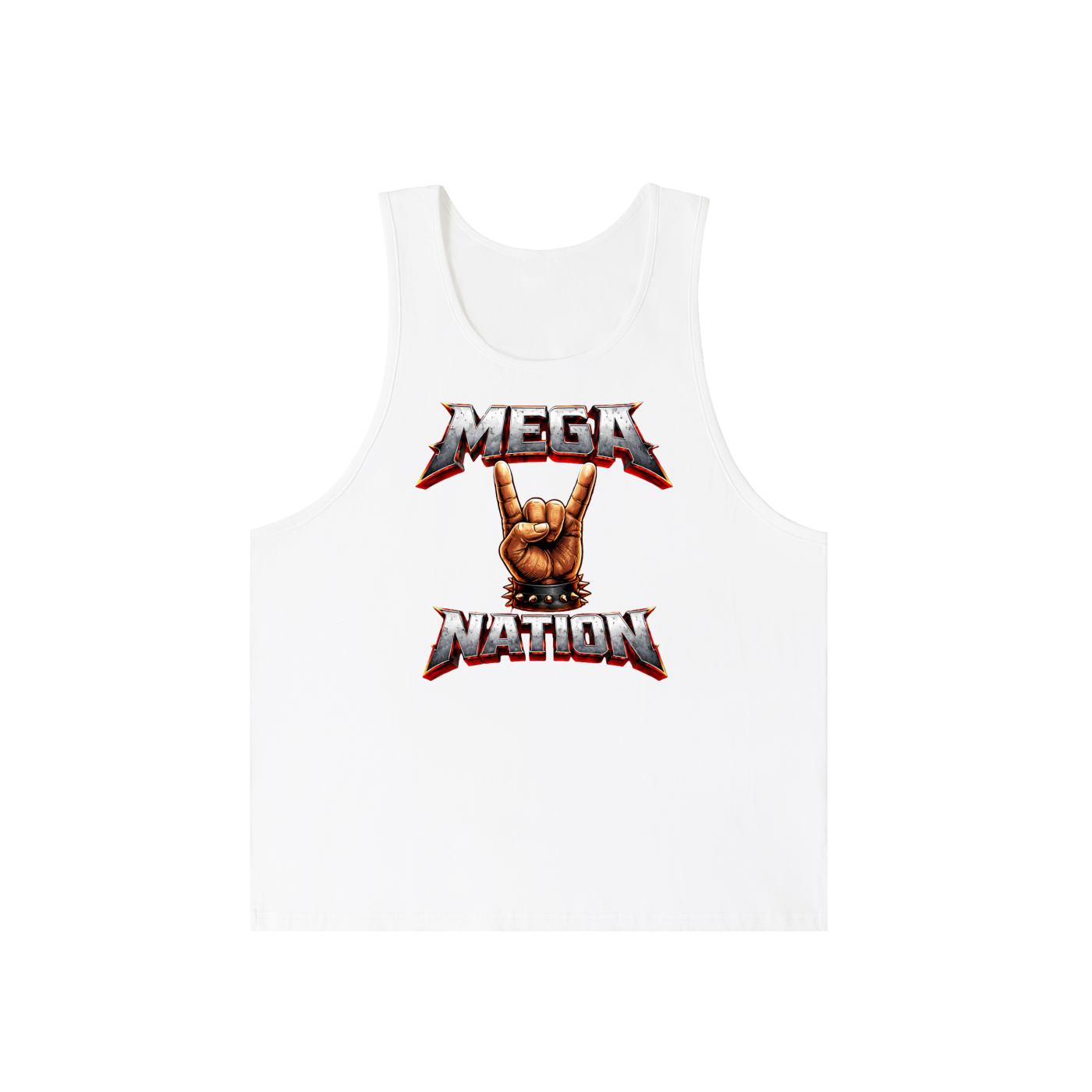 Mega Nation Rocker Loose Fit Tank Top (2 colors)