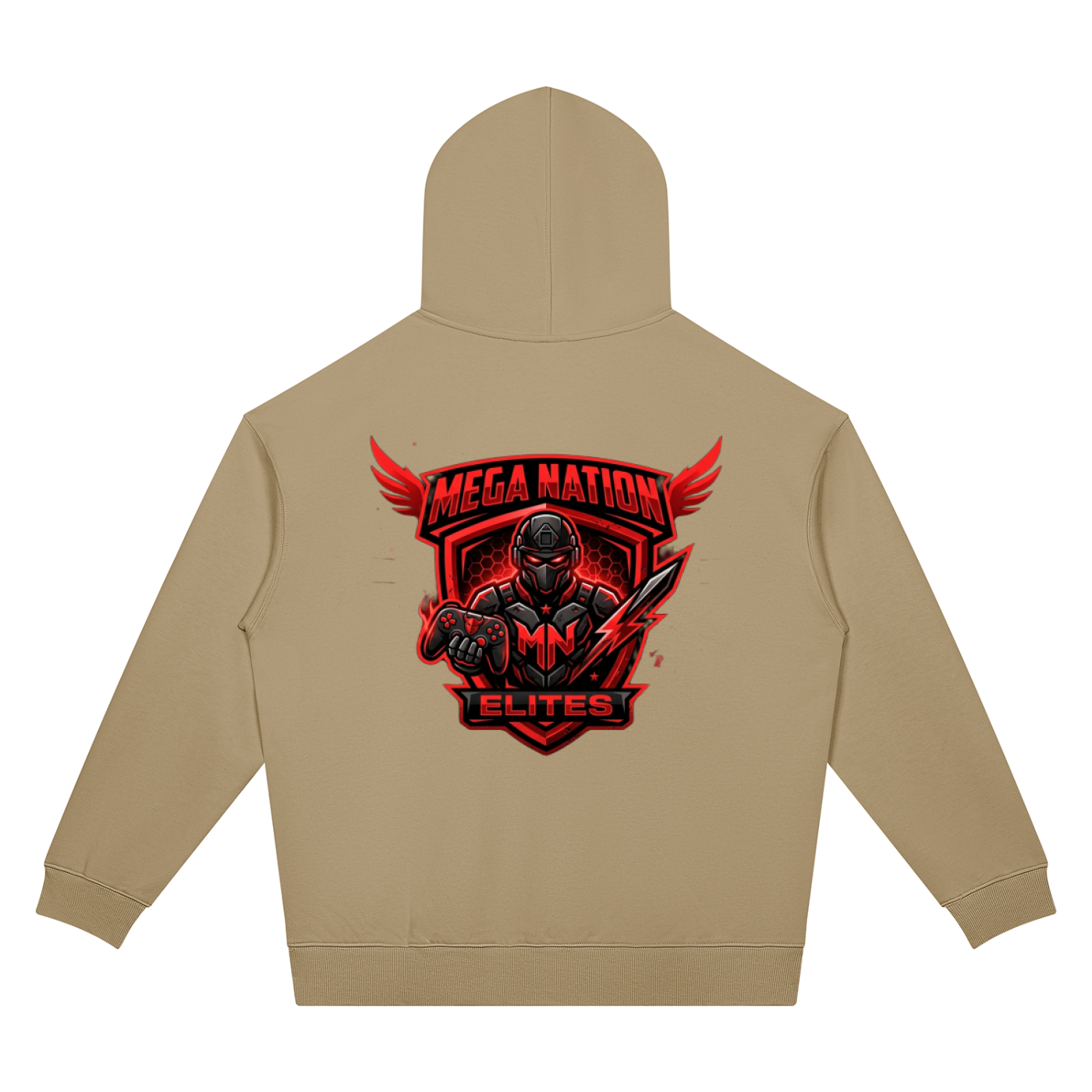 Mega Nation Elites Unisex Oversized Drop Shoulder Hoodie (7 colors)