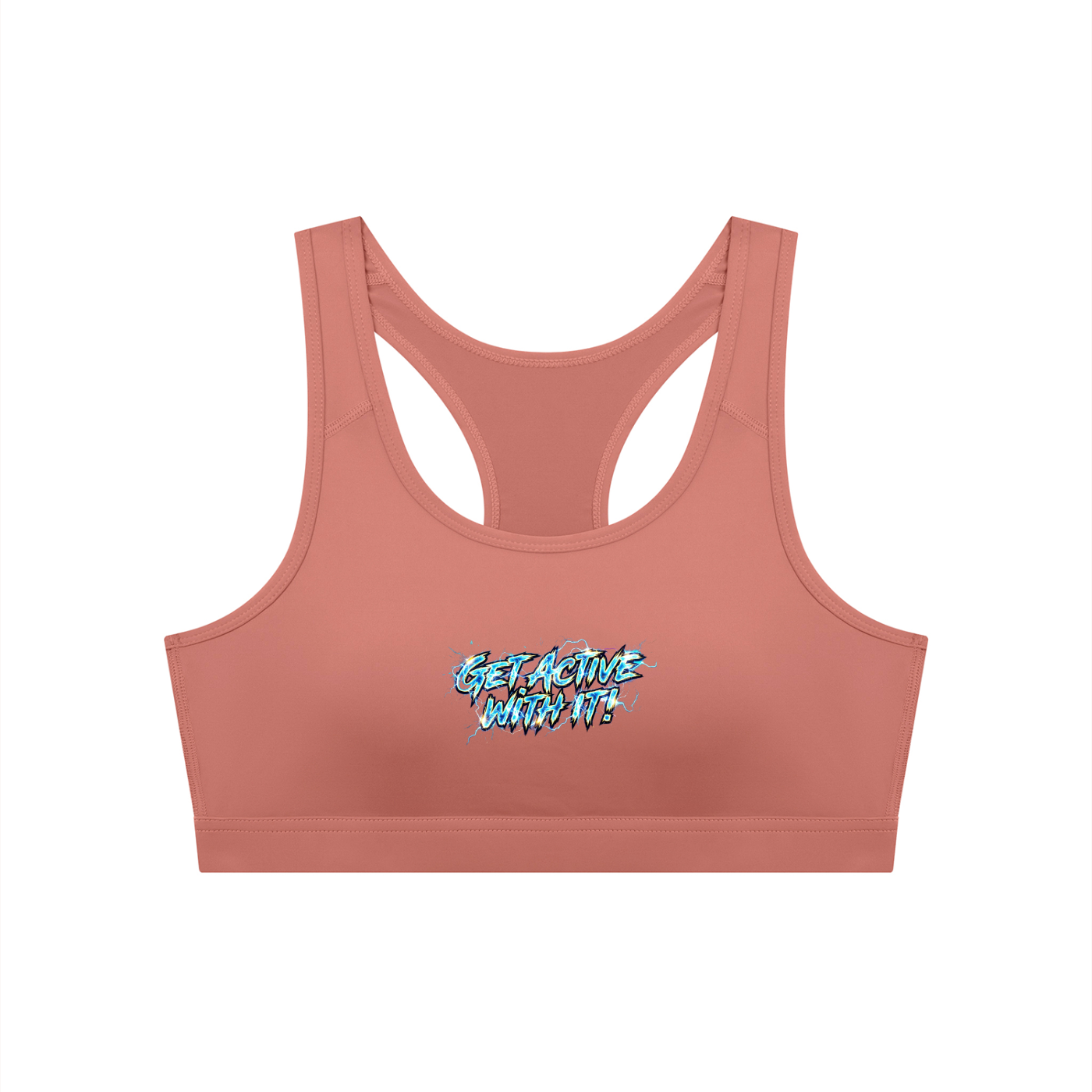 Get Active Women's Cropped Sports Bra (7 colors)