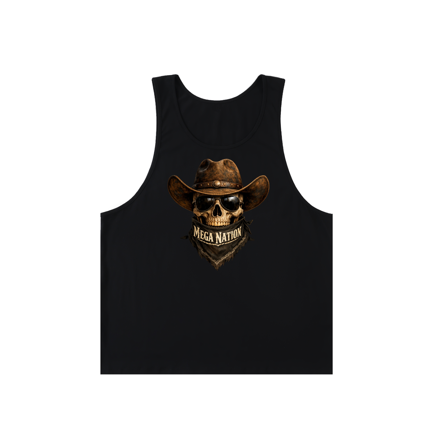 Mega Nation Outlaw Loose Fit Tank Top (2 colors)