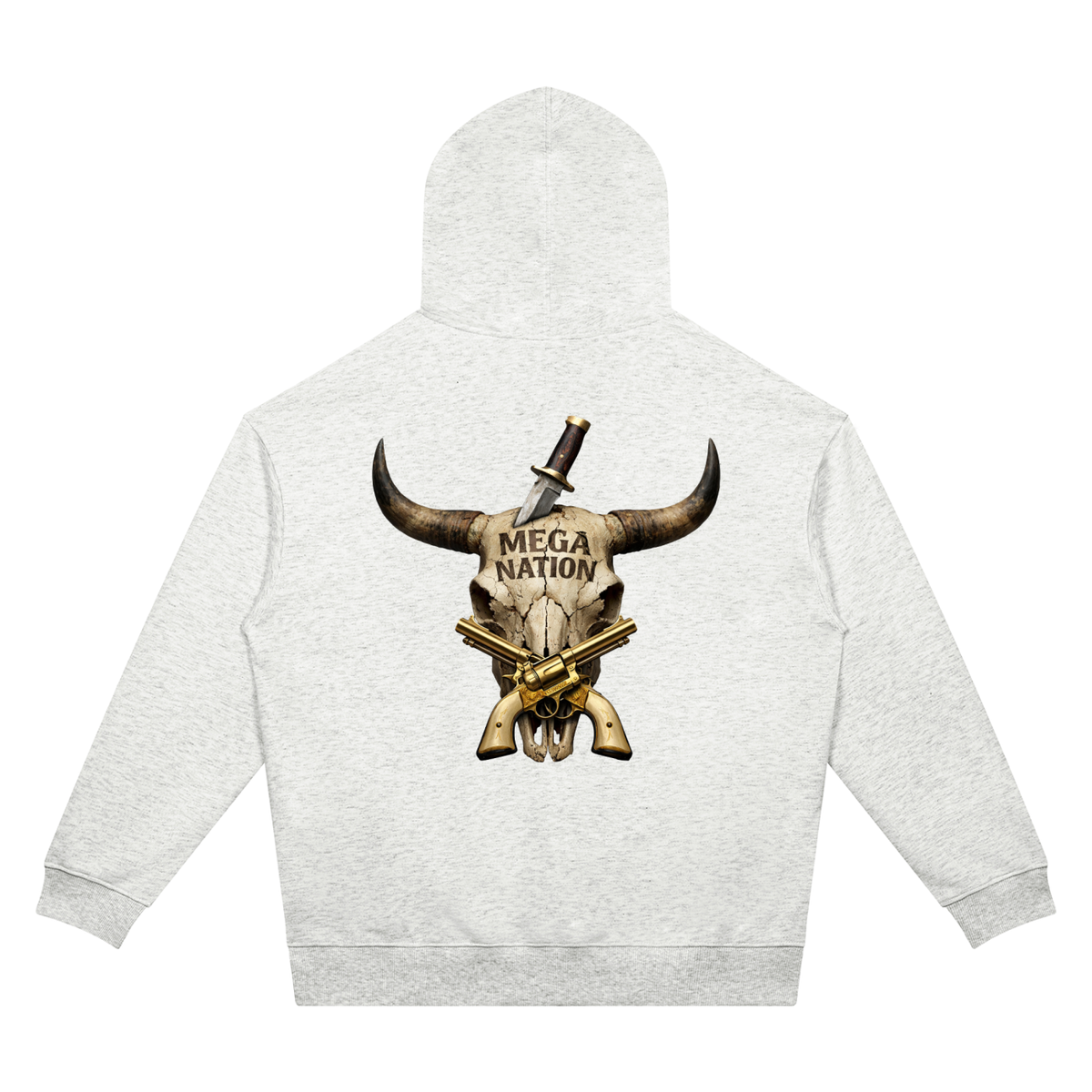 Mega Nation Longhorn Golden Revolvers Unisex Oversized Drop Shoulder Hoodie (7 colors)
