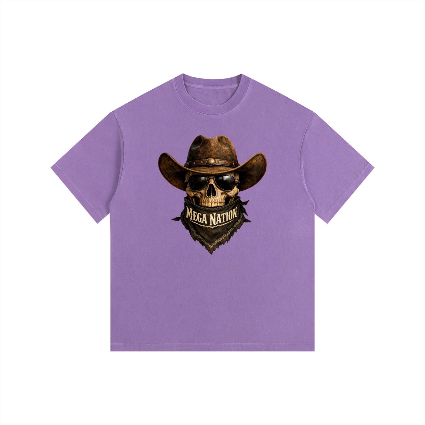 Mega Nation Outlaw Oversized Cotton T-Shirt (11 colors)